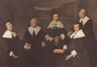 Frans Hals Regentesses of the Old Men's Almshouse in Haarlem (mk08)